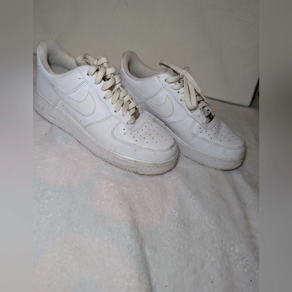 Nike Air Force One 1 Low Top White Size 9